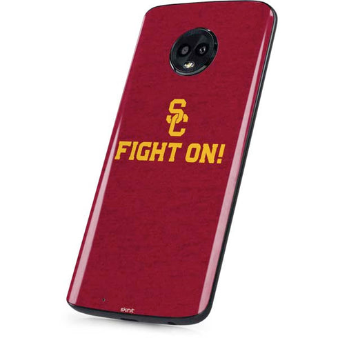 University of Southern California USC Fight On Moto G6 Skin