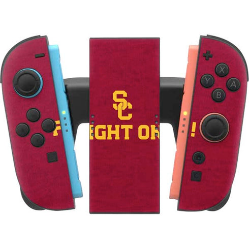 University of Southern California USC Fight On Nintendo Switch 2 (2025) Joy-Con Controller Skin