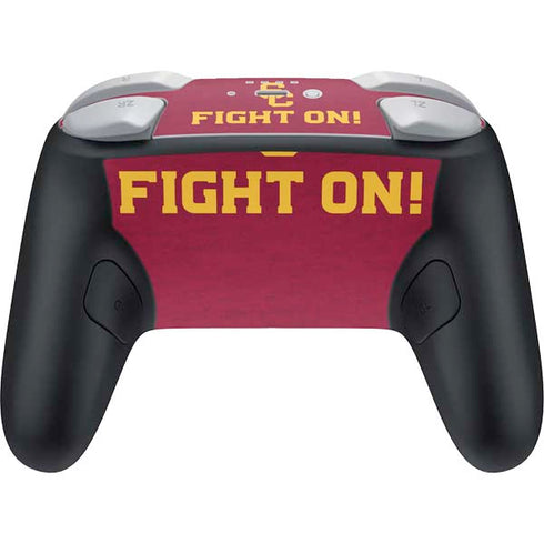 University of Southern California USC Fight On Nintendo Switch 2 (2025) Pro Controller Skin