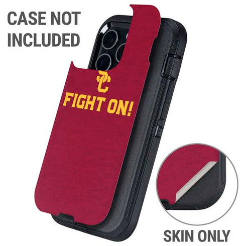 University of Southern California USC Fight On Otterbox Defender iPhone Skin