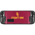 University of Southern California USC Fight On Steam Deck Handheld Gaming Computer OLED Skin