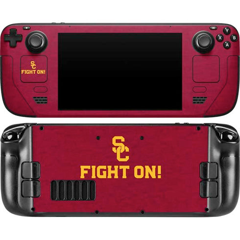 University of Southern California USC Fight On Steam Deck Handheld Gaming Computer Skin