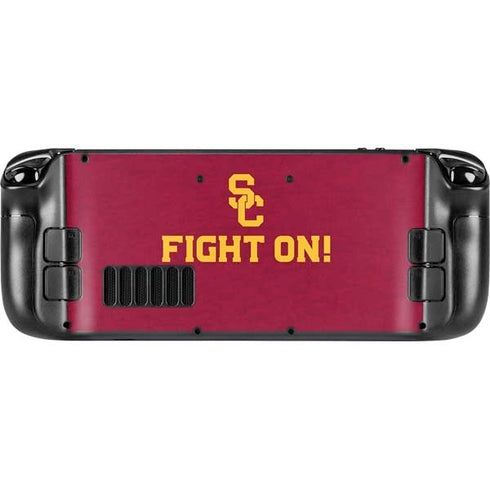 University of Southern California USC Fight On Steam Deck Handheld Gaming Computer Skin