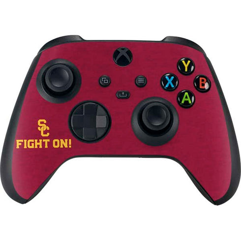 University of Southern California USC Fight On XBox Series X Digital Edition Bundle Skin
