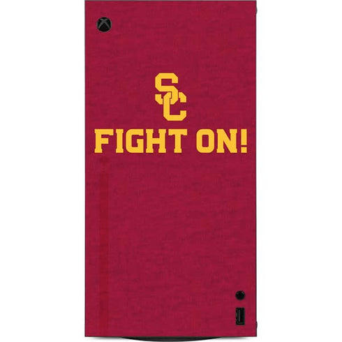 University of Southern California USC Fight On XBox Series X Digital Edition Console Skin