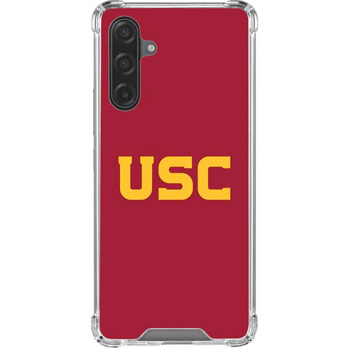 University of Southern California USC Galaxy A17 Clear Case