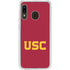 University of Southern California USC Galaxy A20 Clear Case