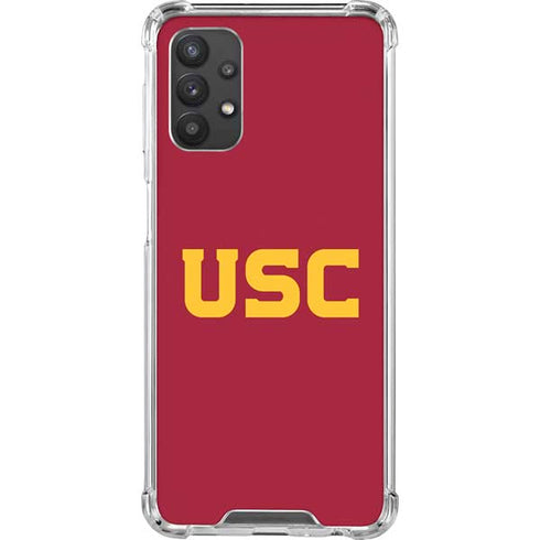 University of Southern California USC Galaxy A32 5G Clear Case