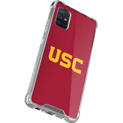 University of Southern California USC Galaxy A71 5G Clear Case