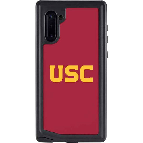 University of Southern California USC Galaxy Note 10 Waterproof Case