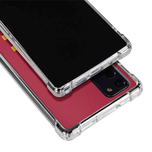 University of Southern California USC Galaxy Note20 5G Clear Case