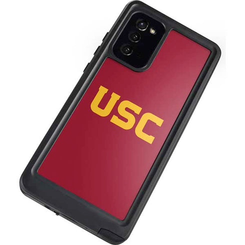 University of Southern California USC Galaxy Note20 5G Waterproof Case