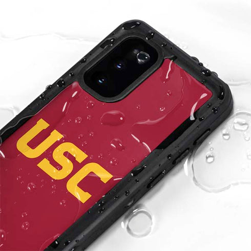 University of Southern California USC Galaxy S20 Waterproof Case