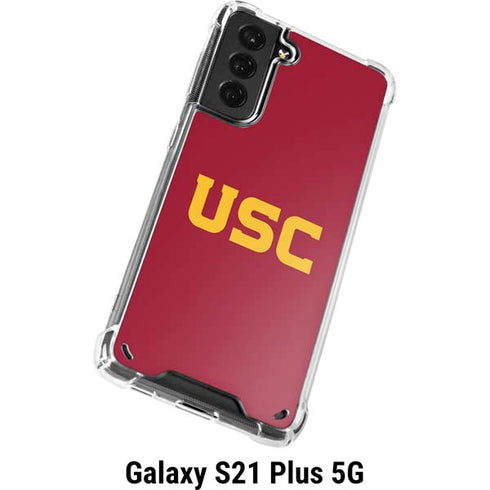 University of Southern California USC Galaxy S21 Plus 5G Clear Case