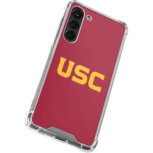 University of Southern California USC Galaxy S24 FE Clear Case