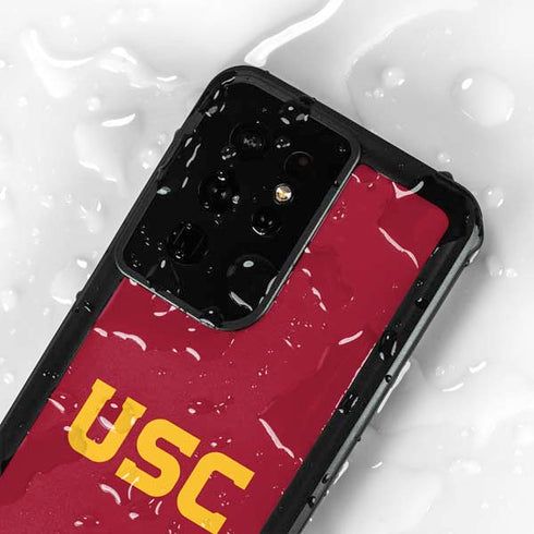 University of Southern California USC Galaxy S24 Ultra Waterproof Case