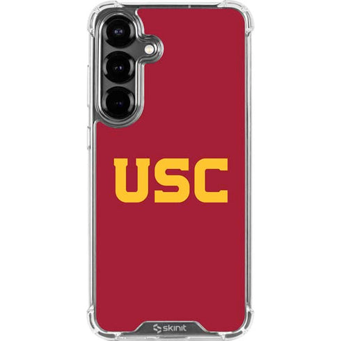 University of Southern California USC Galaxy S26 Clear Case