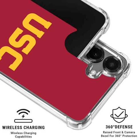 University of Southern California USC Galaxy S26 Plus Clear Case