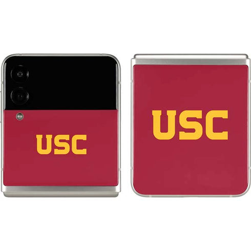 University of Southern California USC Galaxy Z Flip3 5G Skin