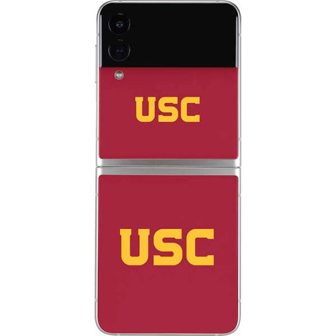 University of Southern California USC Galaxy Z Flip3 5G Skin