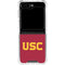 University of Southern California USC Galaxy Z Flip6 Clear Case