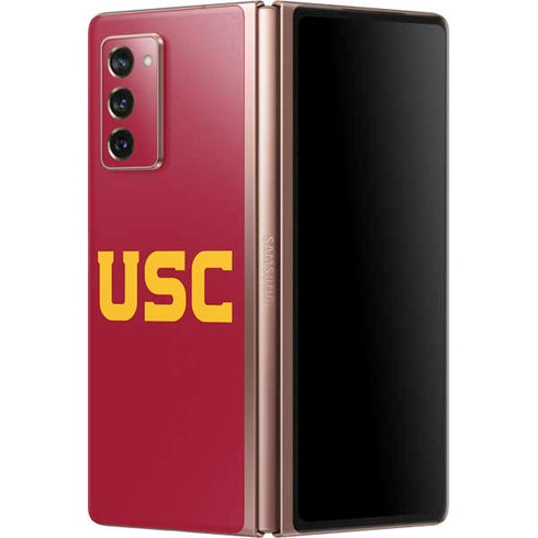 University of Southern California USC Galaxy Z Fold2 5G Skin