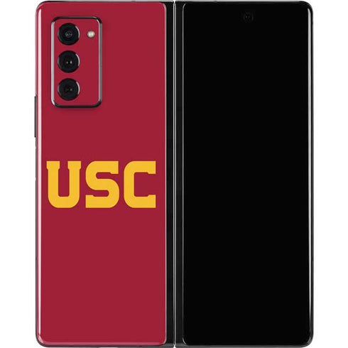 University of Southern California USC Galaxy Z Fold2 5G Skin
