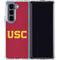 University of Southern California USC Galaxy Z Fold5 5G Clear Case