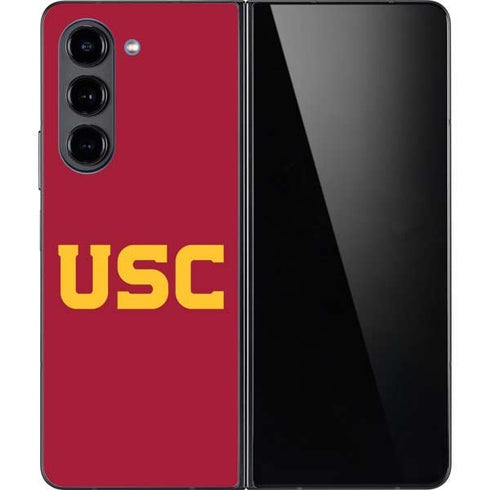 University of Southern California USC Galaxy Z Fold5 5G Skin