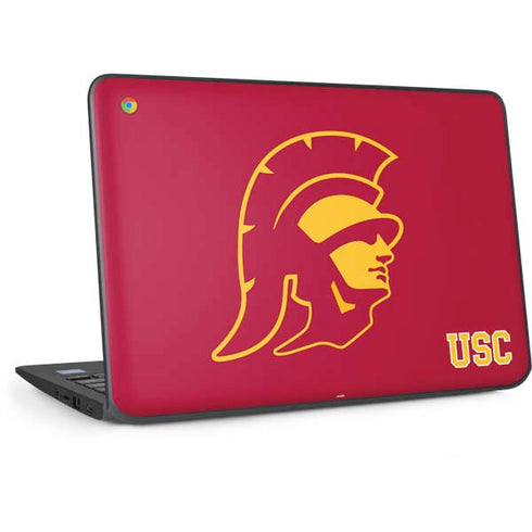 University of Southern California USC Gold Trojan Mascot HP Chromebook Skin
