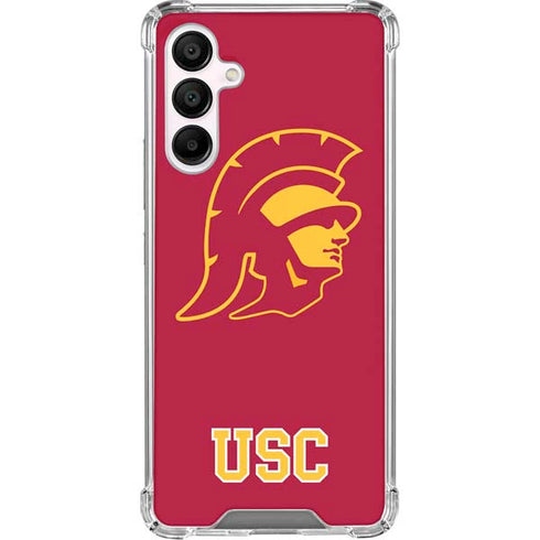 University of Southern California USC Gold Trojan Mascot Galaxy A16 5G Clear Case