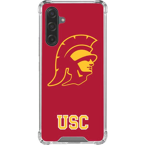 University of Southern California USC Gold Trojan Mascot Galaxy A17 Clear Case