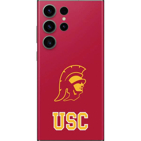 University of Southern California USC Gold Trojan Mascot Galaxy Skins