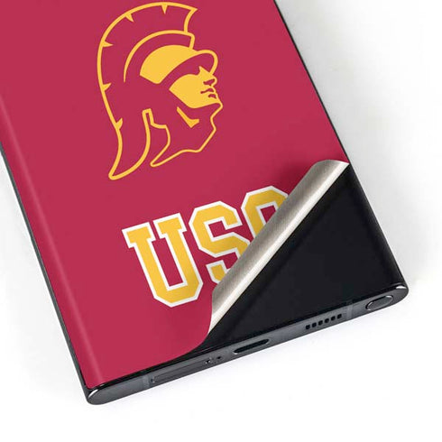 University of Southern California USC Gold Trojan Mascot Galaxy Skins