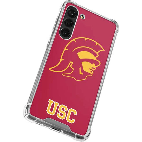University of Southern California USC Gold Trojan Mascot Galaxy S24 FE Clear Case