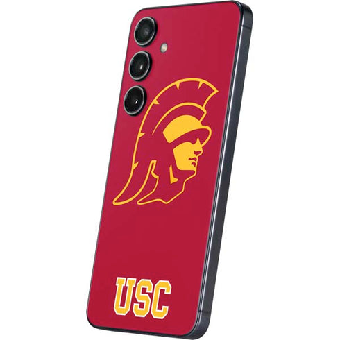 University of Southern California USC Gold Trojan Mascot Galaxy S25 Plus Skin