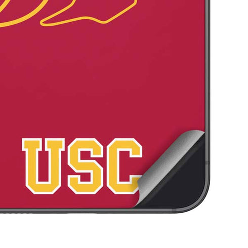 University of Southern California USC Gold Trojan Mascot Galaxy S25 Plus Skin