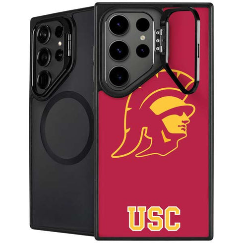 University of Southern California USC Gold Trojan Mascot Galaxy S25 Ultra Kickstand Case