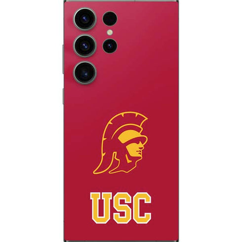 University of Southern California USC Gold Trojan Mascot Galaxy S25 Ultra Skin