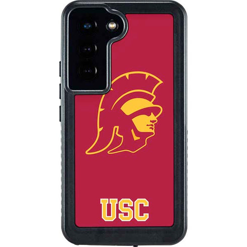 University of Southern California USC Gold Trojan Mascot Galaxy S24 Waterproof Case