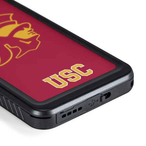 University of Southern California USC Gold Trojan Mascot Galaxy S24 Waterproof Case