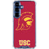 University of Southern California USC Gold Trojan Mascot Galaxy S25 Clear Case