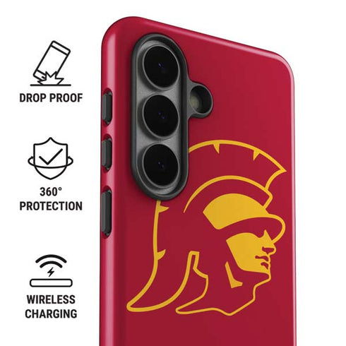 University of Southern California USC Gold Trojan Mascot Galaxy S26 Impact Case