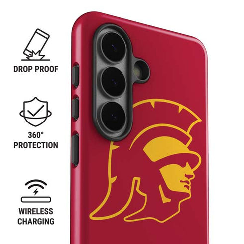 University of Southern California USC Gold Trojan Mascot Galaxy S26 Plus Impact Case