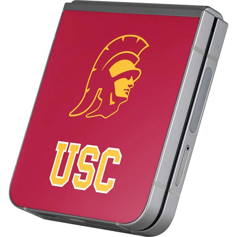 University of Southern California USC Gold Trojan Mascot Galaxy Z Flip6 Skin