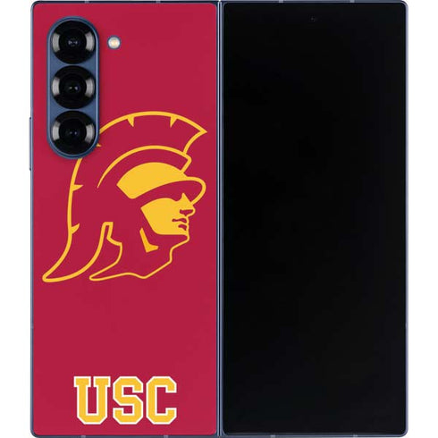 University of Southern California USC Gold Trojan Mascot Galaxy Z Fold6 Skin