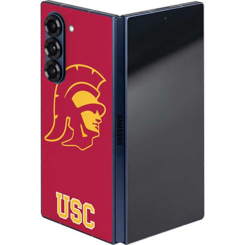 University of Southern California USC Gold Trojan Mascot Galaxy Z Fold6 Skin