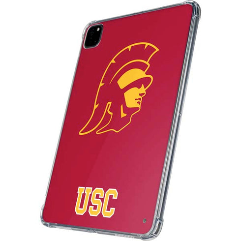 University of Southern California USC Gold Trojan Mascot iPad Pro 11in (2024) Clear Case