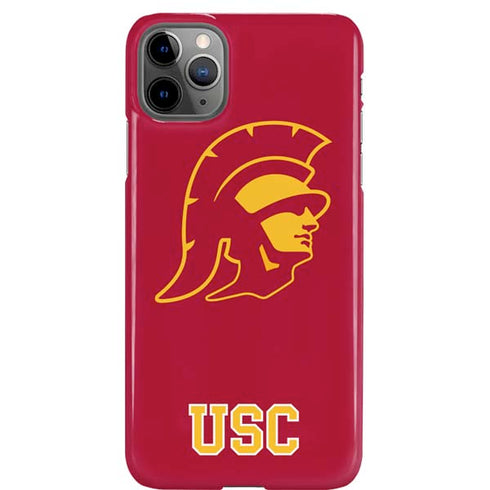 University of Southern California USC Gold Trojan Mascot iPhone Cases