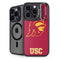 University of Southern California USC Gold Trojan Mascot iPhone 14 Pro Max Kickstand Case